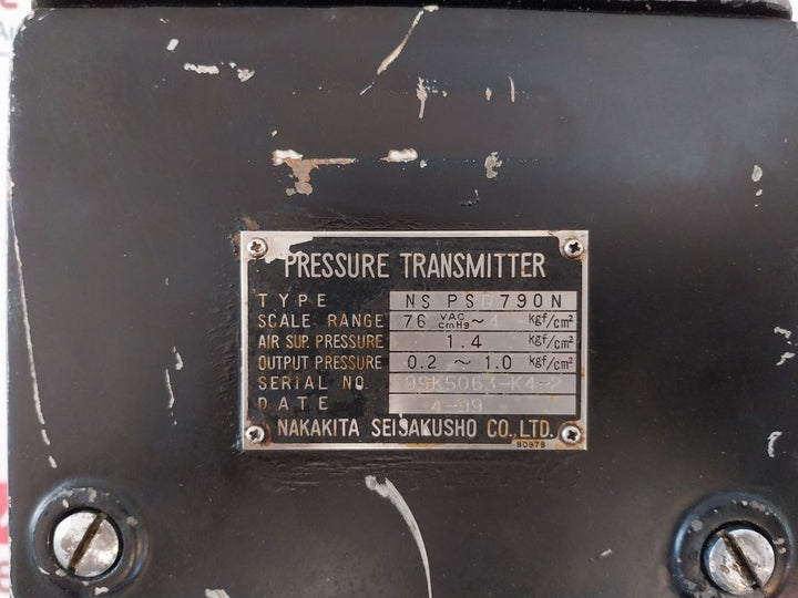 Nakakita Seisakusho Ns Psd790N Pressure Transmitter 0-200 Kpa B0978