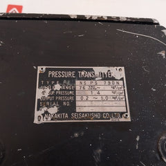 Nakakita Seisakusho NSPSD 790N Pressure Transmitter 76VAC