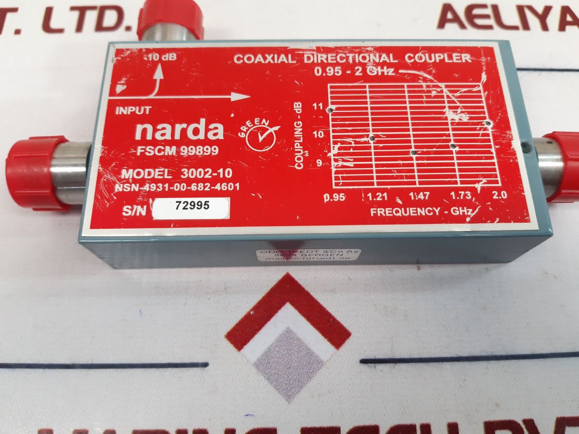 Narda 3002-10 Coaxial Directional Coupler