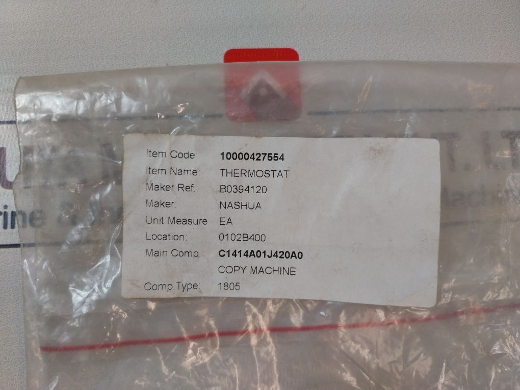 Nashua B039-4120 Fuser Thermostat 10000427554