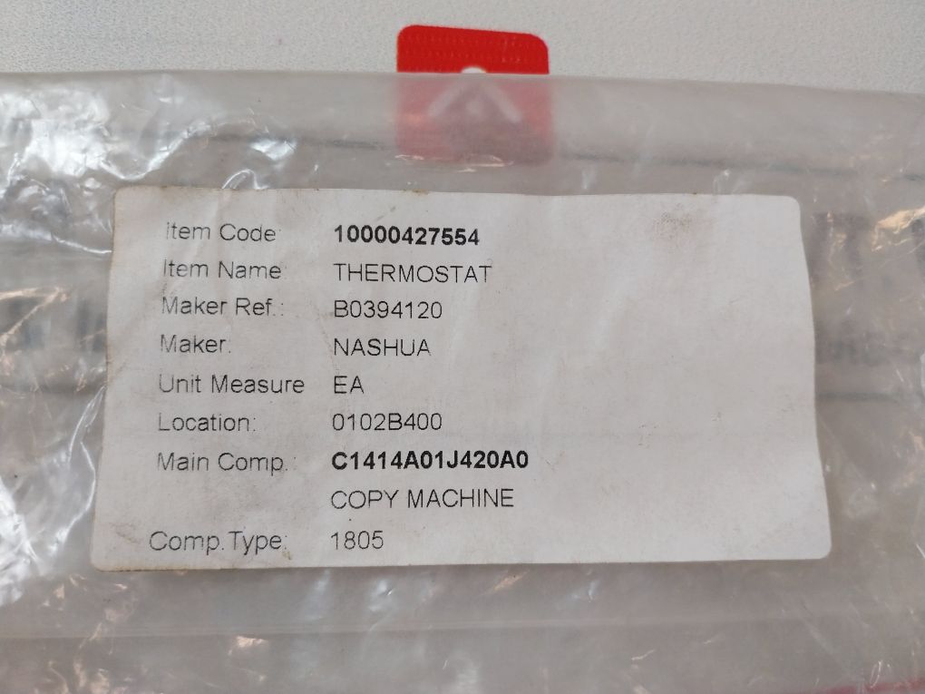 Nashua B039-4120 Fuser Thermostat 10000427554