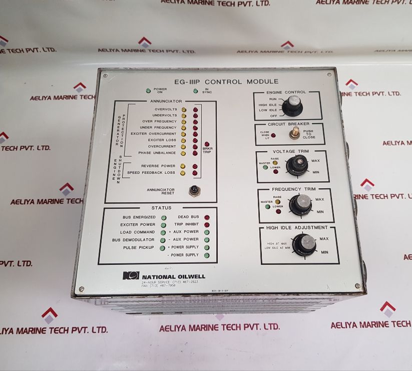 National Oilwell Eg-iiip Control Module 6415-9084-00