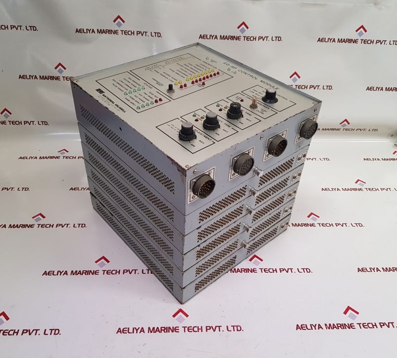 National Oilwell Eg-iiip Engine Generator Control Module 600V 3 Phase 60Hz Rev.B