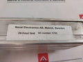 Naval Electronics A3265 Amplifier Audio Frequency Terminal 0-20 db