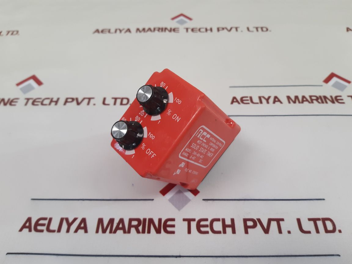 Ncc Ckk-60-462 Solid State Timer Used - Aeliya Marine Tech