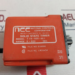 Ncc T1K-600-461 Solid State Timer 6-600 Sec