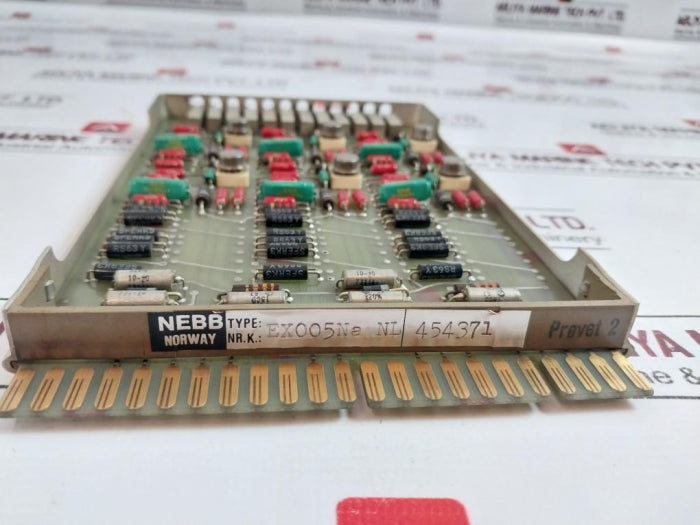 Nebb Ex005Na Printed Circuit Board Provet 2 Nl 454371 Nl 333813 105