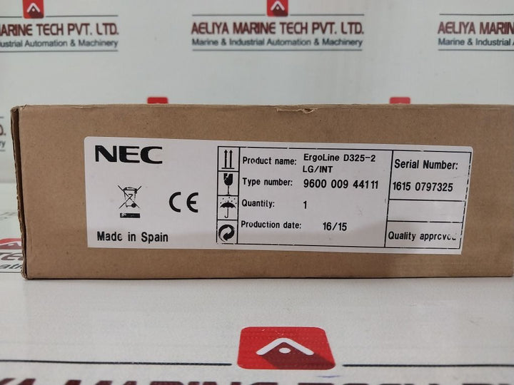 Nec 9600 009 44111 Desk Digital Telephone Ergoline D325-2/Lg/Int