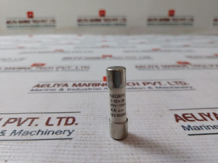 Negrini Ø 10 X 38 Fuse 4A Gl-gg