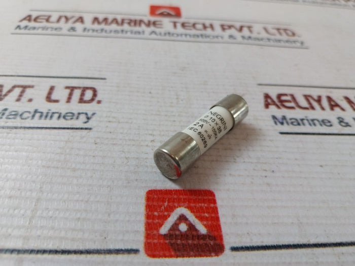 Negrini Ø 10X38 Fuse 2A Gl-gg