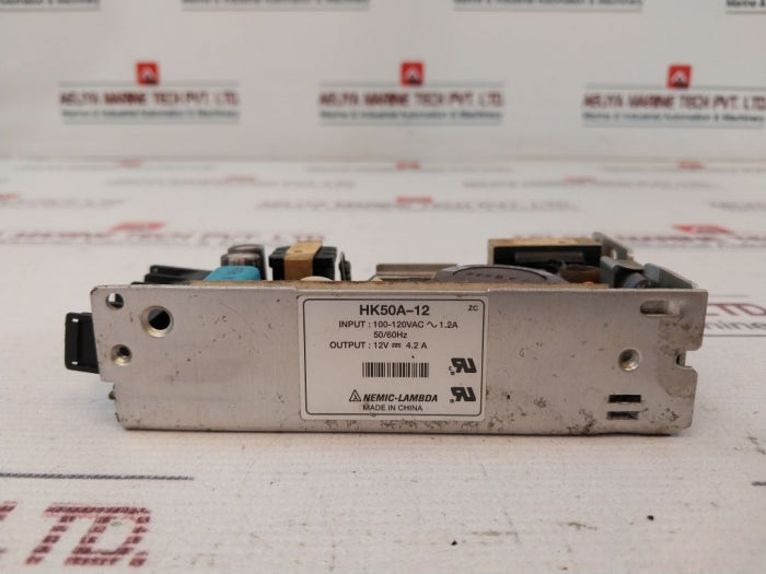 Nemic-lambda Hk50A-12 Power Supply 100-120 Vac 1.2A