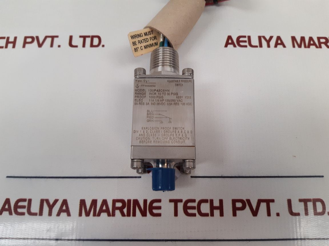 Neo-dyn 130P42C6Hn Adjustable Pressure Switch