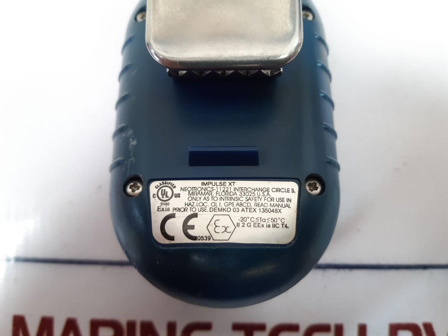 Neotronics Impulse Xt Single Gas Detector