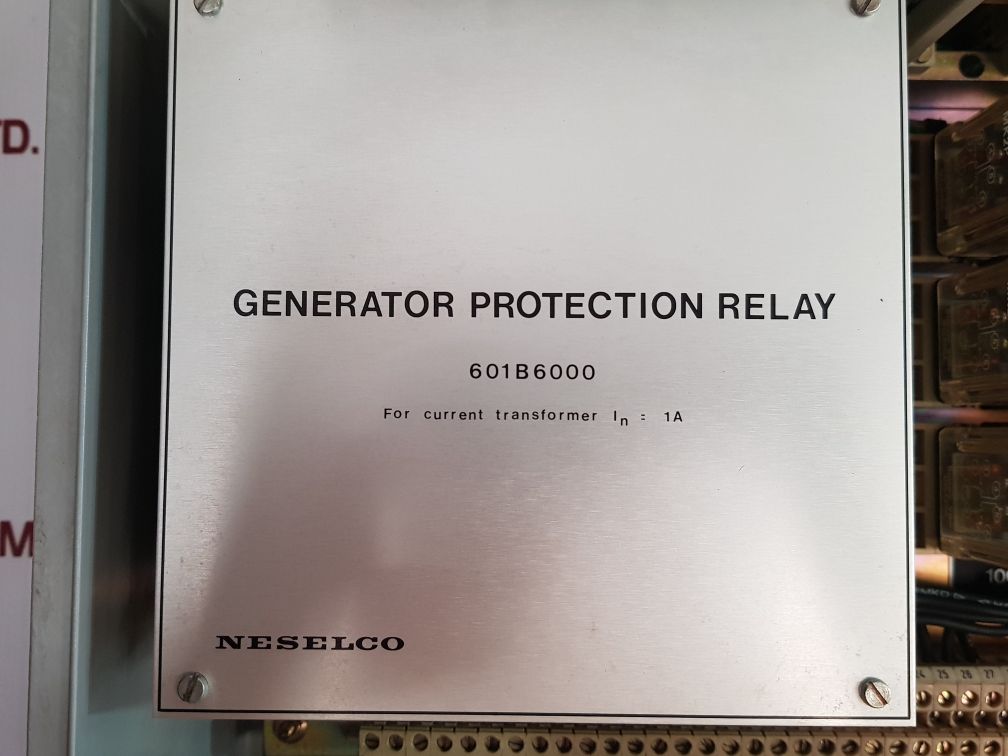 Neselco 601B6000 Generator Protection Relay
