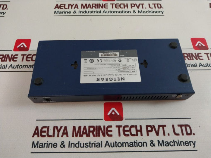 Netgear Fs108P 8 Port 10/100 Mbps With 4 Port Prosafe Poe Switch 48Vdc 1.25A