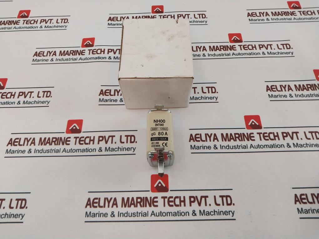 Nh00 (Nt00) Gg 80A Fuse Link 500V~120Ka