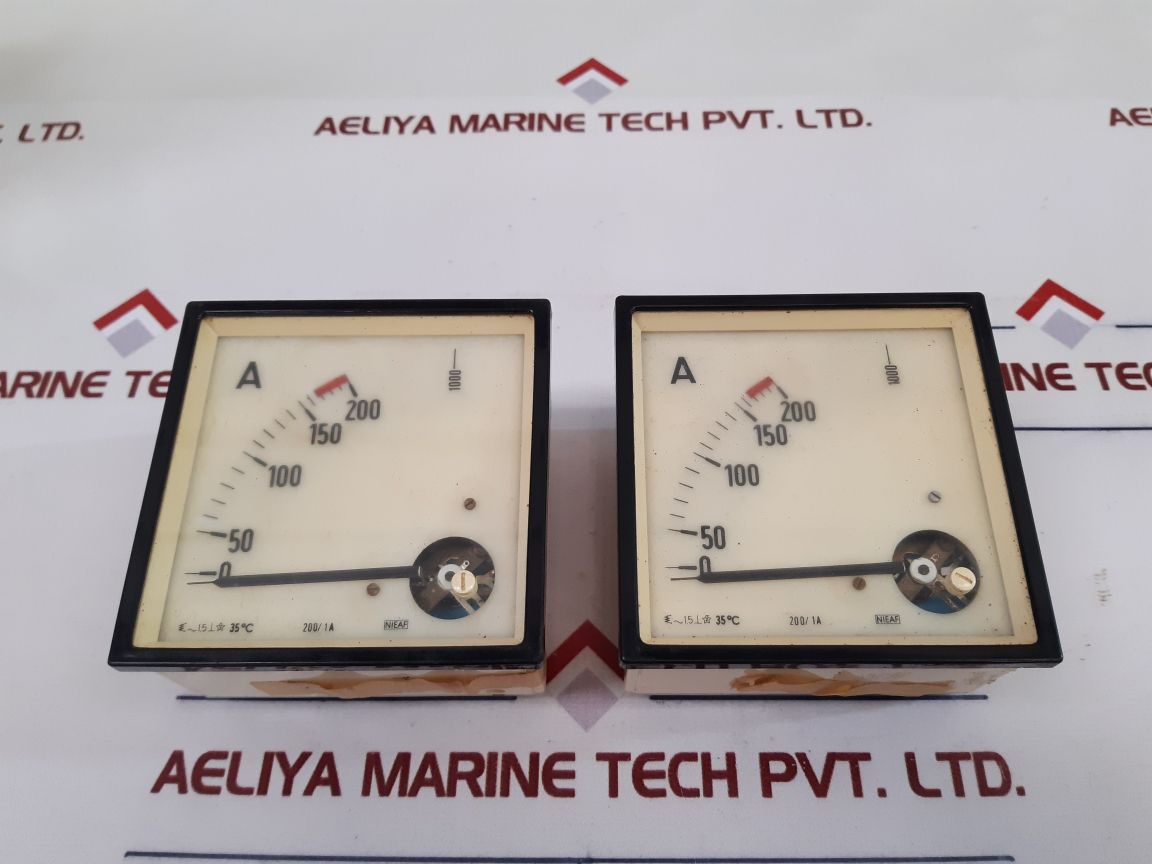 Nieaf Ammeter 0-200 A