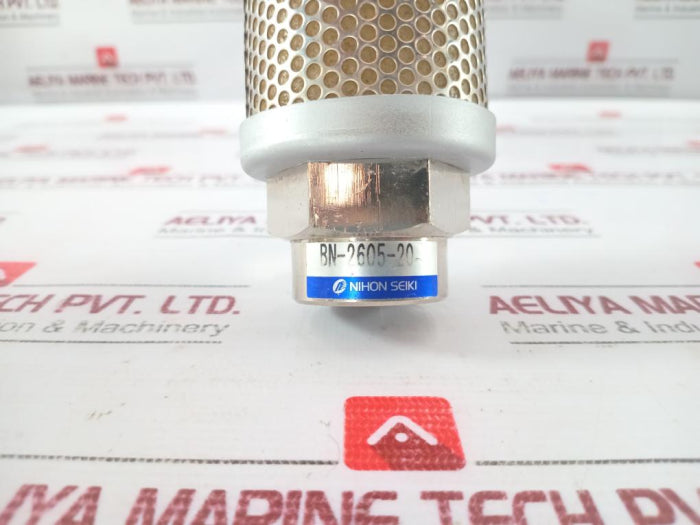 Nihon Seiki Bn-2605-20 Silencer Filter Foot Valve, Ys 4.8