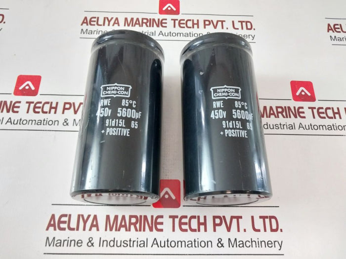 Nippon chemi-con rwe 85°c capacitor 91d15l