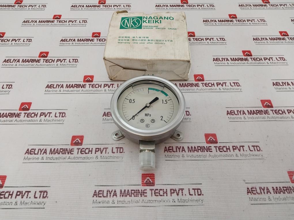 Nks 0-2 Mpa Pressure Sensor Switch Gauge
