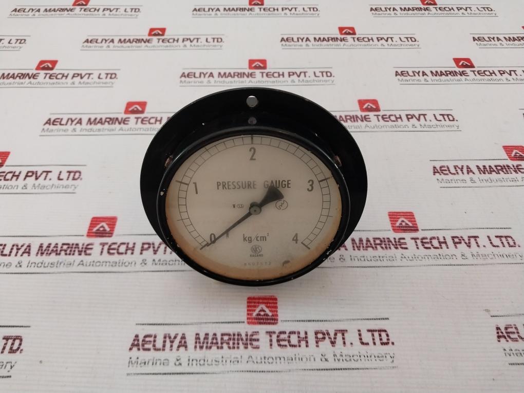 Nks 0-4 Kg/Cm2 Pressure Gauge