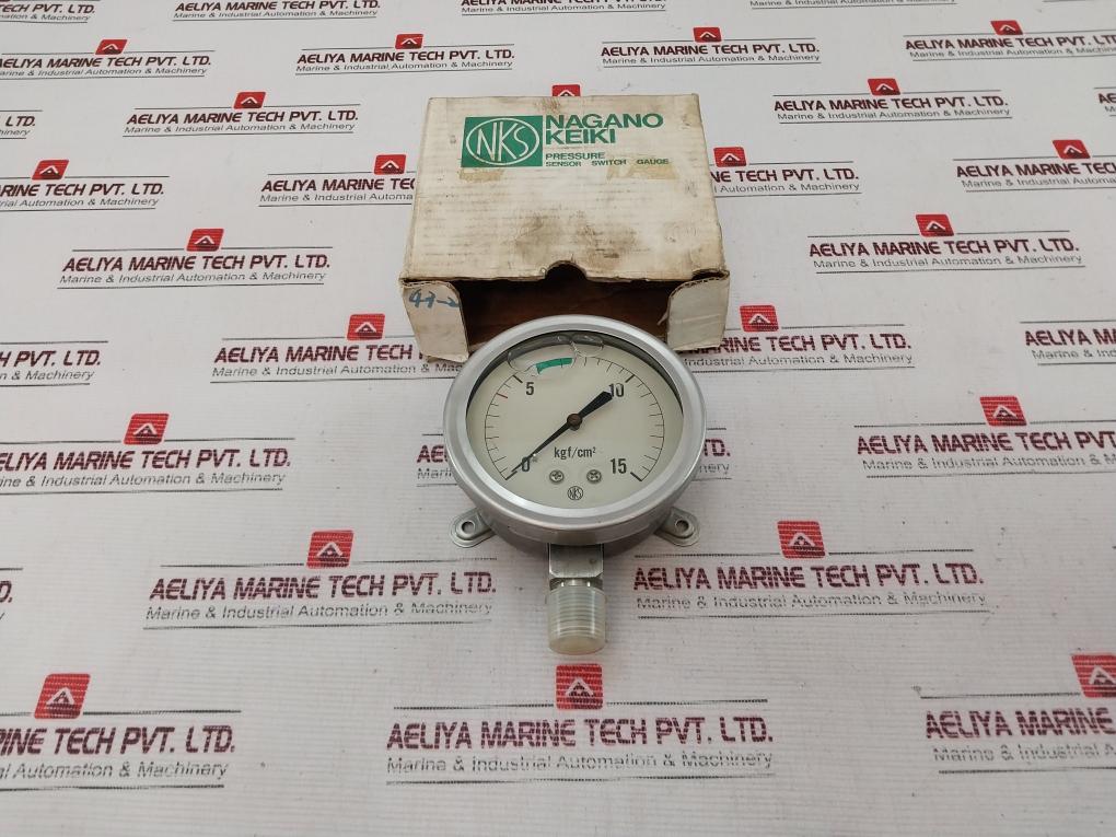 Nks 0 – 15 KgfCm2 Pressure Sensor Switch Gauge 7867827
