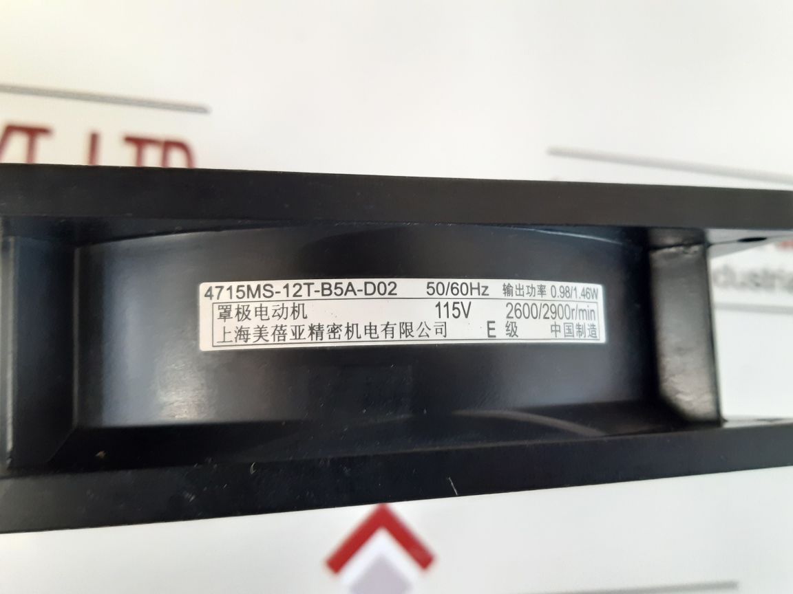 Nmb 4715Ms-12T-b5A Cooling Fan 4715Ms-12T-b5A-d02