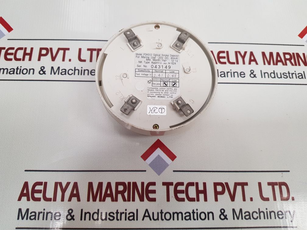 Nohmi Fdk512 Optical Smoke Detector