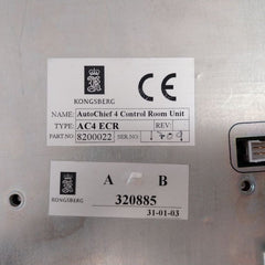 Nor Control Ac4 Ecr Control Room Unit 8200022
