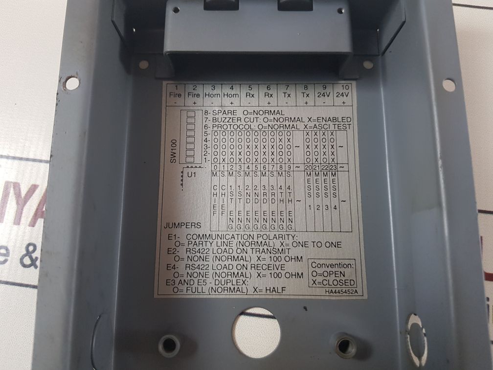 Nor Control Ha445838A Watch Calling Unit