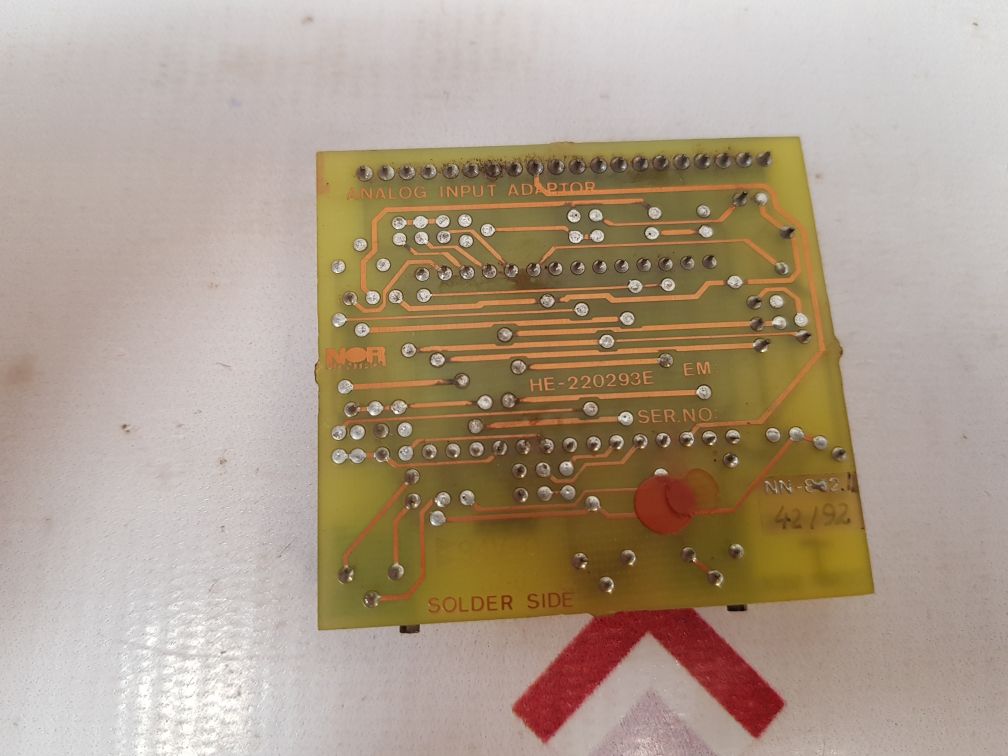 Nor Control He-220293E Analog Input Adaptor Nn-832.16