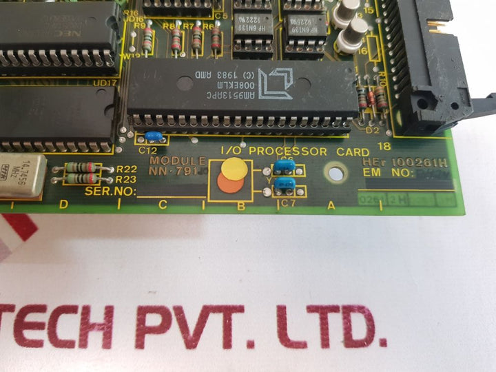 Nor Control Nn-791.10 I/o Processor Card Her 100261h