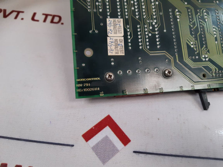Nor control nn-791 i/o processor card New One