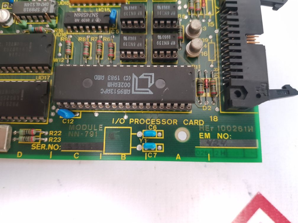 Nor Control Automation Nn-791 I/O Processor Card Her 100261H