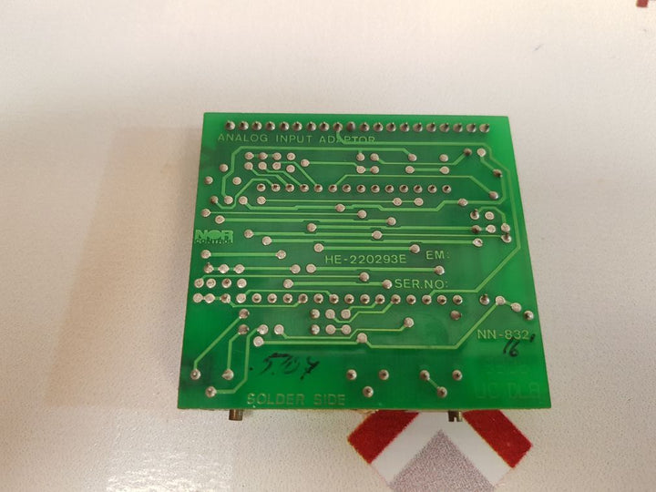 Nor Control Nn-832.16 Analog Input Adaptor He-220293E Used