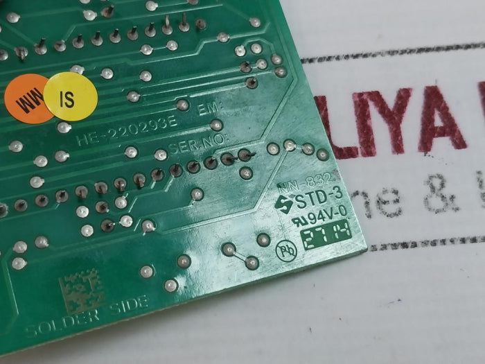 Nor Control Nn-832.1 Analog Input Adaptor Pcb He-220293E 94V-0