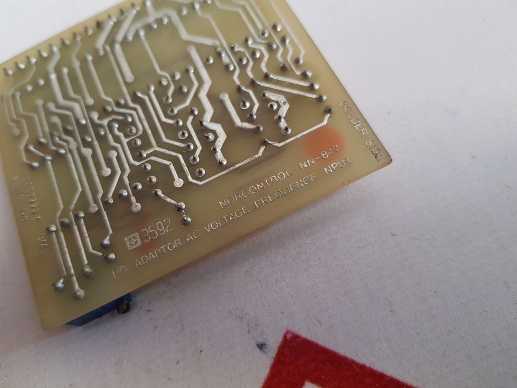 Nor Control Nn-847 Input Output Adaptor He 220333B