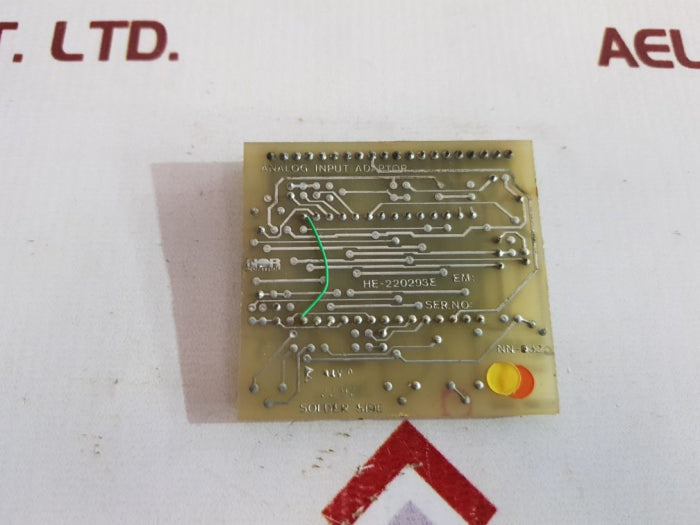 Nor Control Nn-832.2 Analog Input Adaptor He-220293E 94V-0