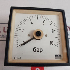 Norcontrol 0-10 Bar Meter