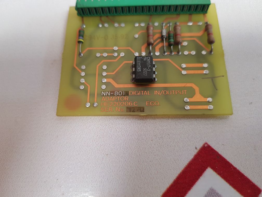 Norcontrol He220206C Digital In/Output Adaptor Nn-801.1 - Aeliya Marine Tech