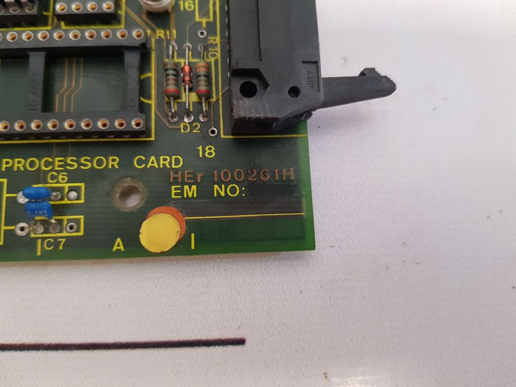 Norcontrol her 100261h i/o processor card nn-791