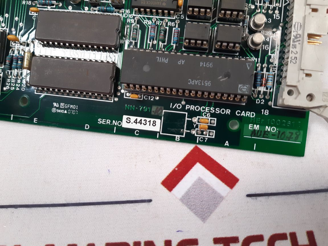 Norcontrol Nn-791-10 I/O Processor Card Aue-1078 94V0