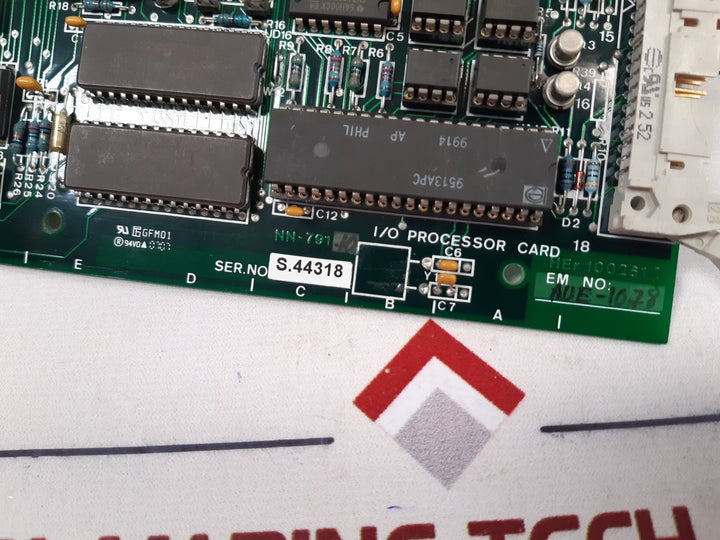 Norcontrol Nn-791-10 I/O Processor Card Aue-1078 94V0