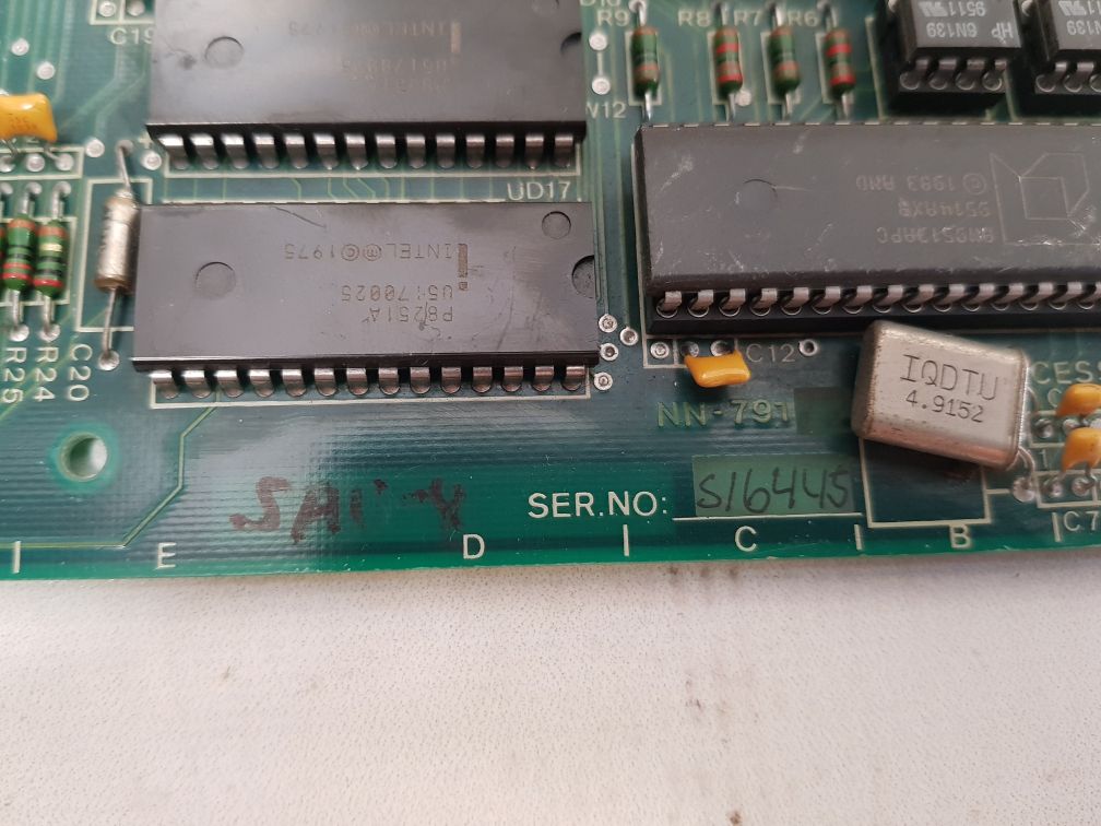 Nor Control Nn-791 I/O Processor Card Her 100261 I