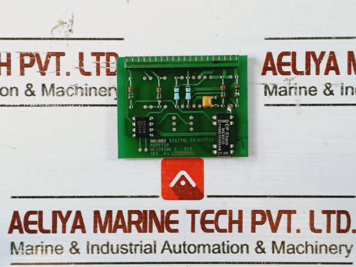 Norcontrol Nn-801.3 Digital Input/Output Adaptor He220206 C 94V-0