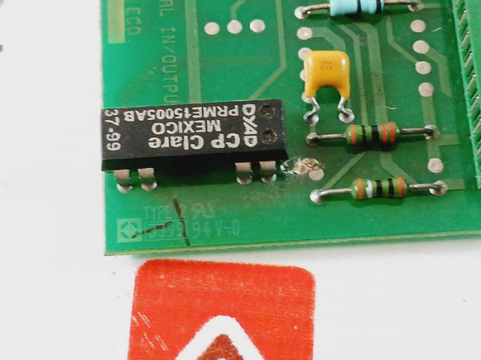 Norcontrol Nn-801.3 Digital Input/Output Adaptor He220206 C 94V-0