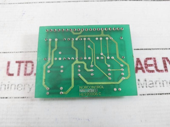 Norcontrol Nn-801 Digital Input/Output Adaptor, He 220206C