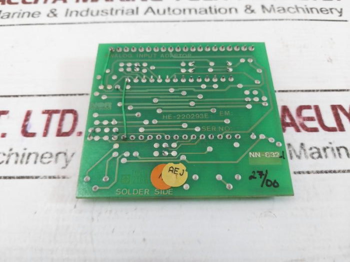 Norcontrol Nn-832.1 Analog Input Adaptor Type 2 He-220293E