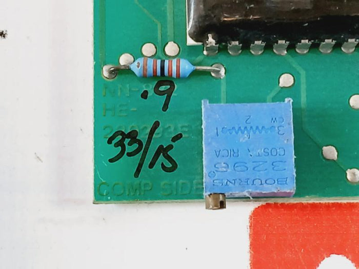 Norcontrol Nn-832.9 Analog Input Adaptor Pcb 94V-0 He-220293E
