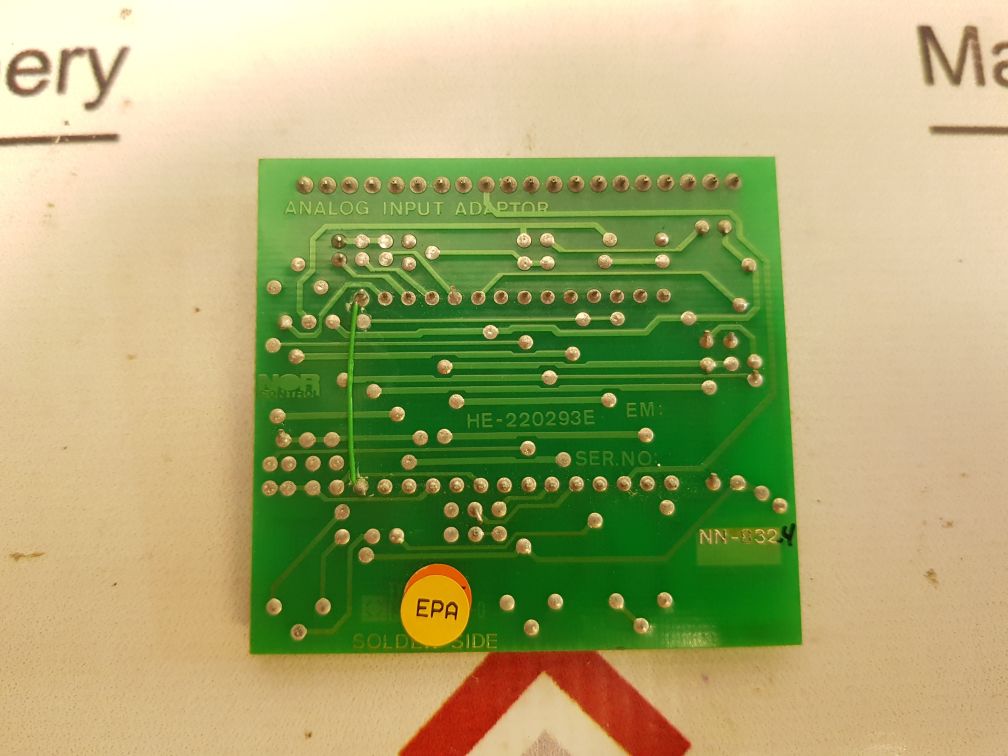 Norcontrol Nn-832.4 Analog Input Adaptor He-220293E